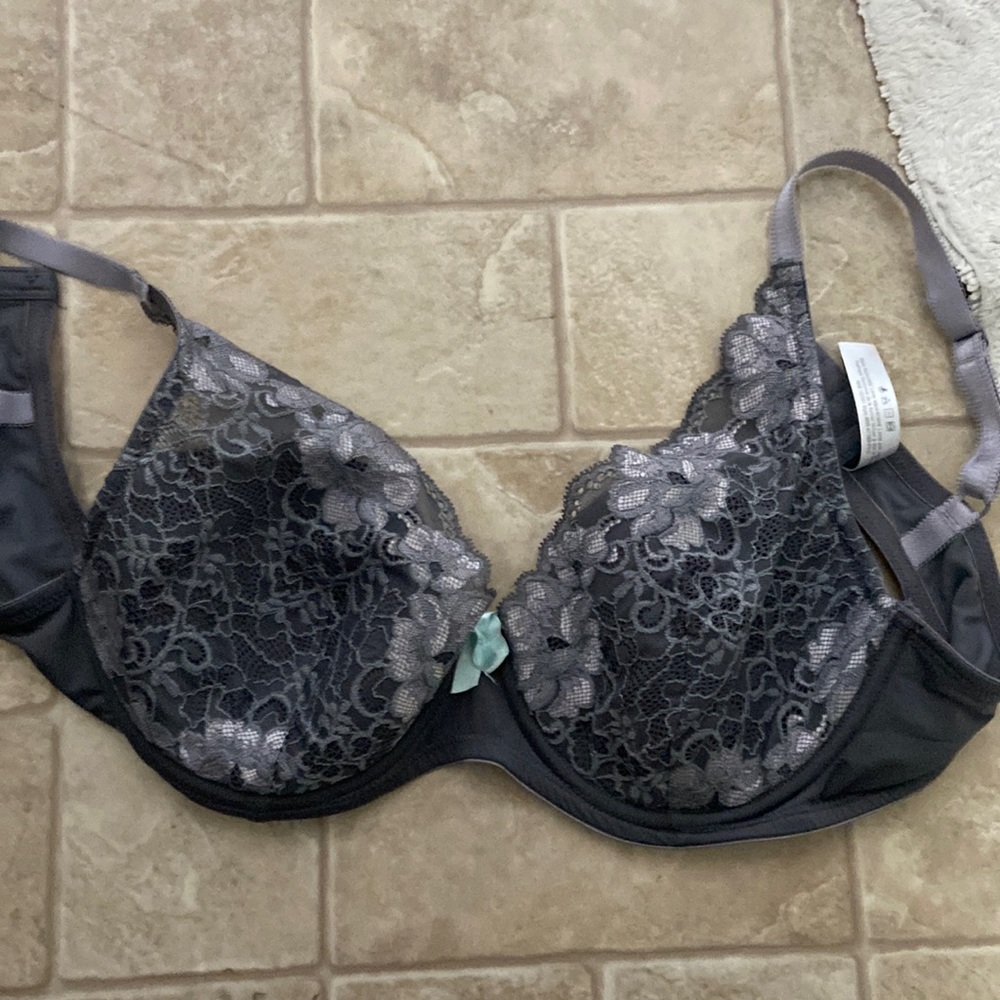 Gray bra